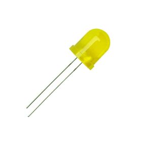 LED زرد مات 10mm