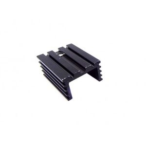 هیت سینک آلومینیومی مشکی 20x15x10mm