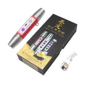 چراغ قوه بدنه فلزی دو سر 6 لامپه مرغوب مارک KINSACH