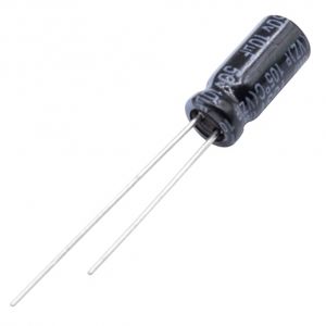 خازن الکترولیتی 10uF / 50V تایوانی مارک TAICON سری VZ