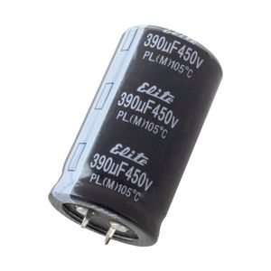 خازن الکترولیتی 390uF / 450V مارک Elite