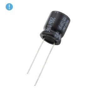 خازن الکترولیتی 18uF / 200V تایوانی مارک TAICON (OXO)