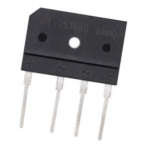 پل دیود 25A-600V تخت شانه ای LL25XB60 ژاپنی مارک Shindengen