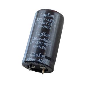 خازن الکترولیتی 330uF / 420V مارک CAPXON