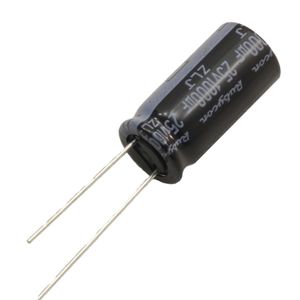 خازن الکترولیتی 1000uF / 25V ژاپنی مارک RUBYCON