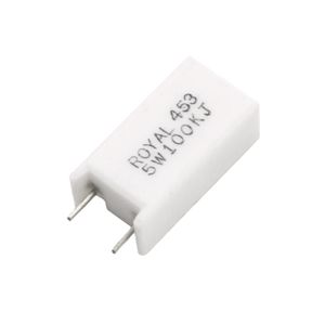 مقاومت آجری ایستاده 100K اهم 5W