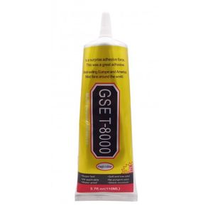 چسب چند کاره بی رنگ GSE مدل T-8000 حجم 110ml
