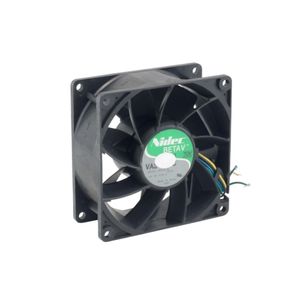 فن 12V-0.55A سه سیمه سایز 9.2x9.2x3.8 مارک Nidec مدل V35453