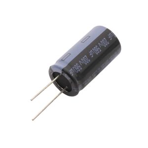 خازن الکترولیتی 560uF / 200V تایوانی مارک TAICON با طول عمر بالا