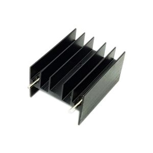 هیت سینک آلومینیومی مشکی 30x23x15mm