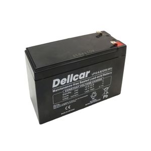 باتری خشک 12 ولت 9 آمپر ساعت مارک Dellcar