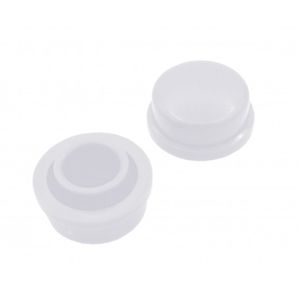 سرکلید تک سوئیچ 12x12 گرد مدل A105 رنگ سفید