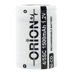 باتری جارو شارژی 1.2 ولت 1500mAh سایز 4/5SC مارک ORION
