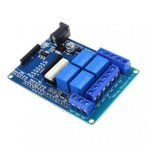 شیلد رله 4 کاناله آردوینو - Relay Shield For Arduino