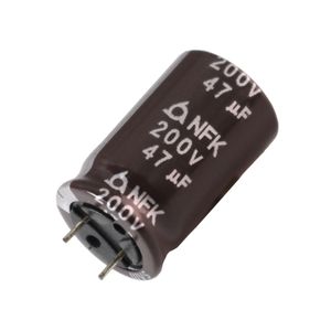 خازن الکترولیتی 47uF / 200V کره ای مارک (SLC) SAMYOUNG
