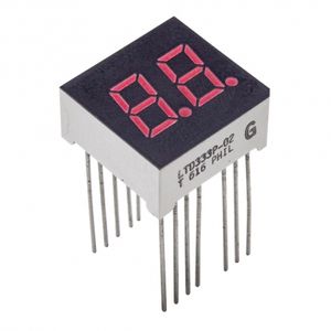 سون سگمنت 2 دیجیت 0.3 اینچ قرمز کاتد مشترک کد LTD333P