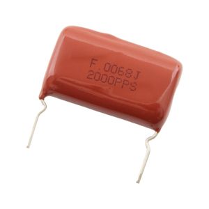 خازن پلی استر 6.8nF / 2000V / 5% بسته100 تایی