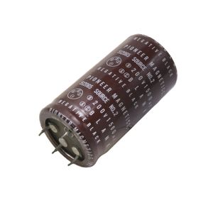 خازن الکترولیتی 1500uF / 200V ژاپنی مارک Pioneer Magnetics