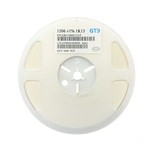 مقاومت 1.13K اهم 1% پکیج SMD 1206 رول5000 تایی