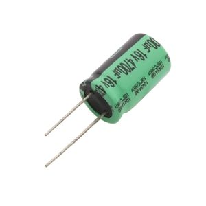 خازن الکترولیتی 4700uF / 16V تایوانی مارک TAICON با طول عمر بالا