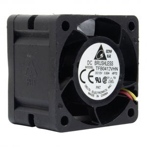 جت فن بلبرینگی 12V-0.50A سایز 4x4x2.8cm مارک DELTA مدل TFB0412VHN