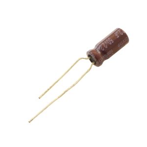 خازن الکترولیتی 2.2uF / 50V تایوانی مارک TAICON با طول عمر بالا