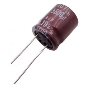 خازن الکترولیتی 5600uF / 10V ژاپنی مارک ELNA