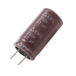خازن الکترولیتی 47uF / 250V کره ای مارک SAMYOUNG (SLC)
