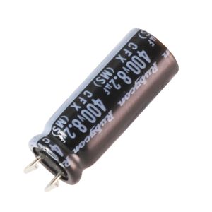 خازن الکترولیتی 8.2uF / 400V ژاپنی مارک RUBYCON