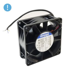 جت فن بلبرینگی 48V سایز 8x8cm ضخامت 3.8cm مدل 8218J/2NPU مارک ebm-papst