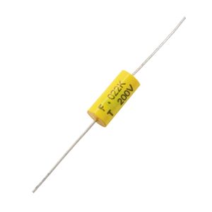خازن پروپیلن صوتی 22nF / 200V آکسیال