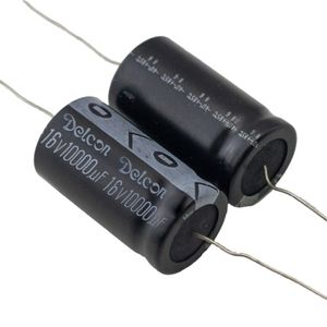 خازن الکترولیتی 10000uF / 16V آکسیال مرغوب هندی