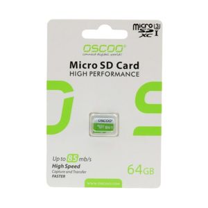 کارت حافظه MicroSDXC مدل UHS-I U1 V10 مارک OSCOO ظرفیت 64 گیگابایت