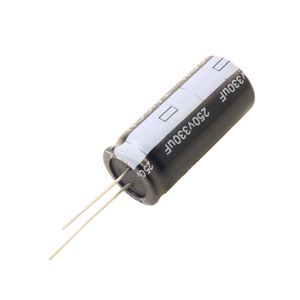 خازن الکترولیتی 330uF / 250V تایوانی مارک TAICON با طول عمر بالا