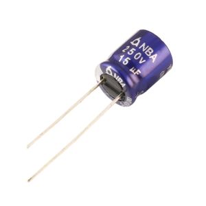 خازن الکترولیتی 15uF / 250V کره ای مارک SAMYOUNG
