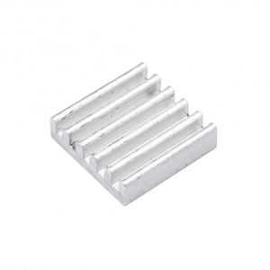 هیت سینک مخصوص پردازنده و تراشه های SMD رنگ آلومینیومی سایز 15x14x5mm