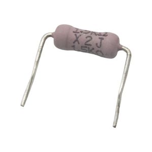 مقاومت ضد شوک (Surge Resistor) متال اکسید 1.5K اهم 2 وات KOA ژاپن سری RSS2X