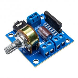 ماژول آمپلی فایر استریو 2×10 وات TDA7297SA با ورودی AUX و کنترل حجم صدا