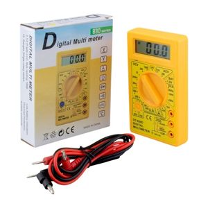 مولتی متر دیجیتالی DT-830B زرد