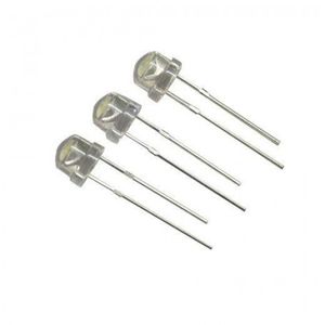 LED کلاهی 5mm آبی بسته 100 تایی