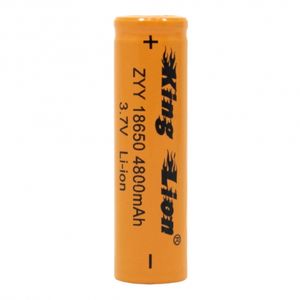 باتری لیتیوم یون 3.7v سایز 18650 سرتخت