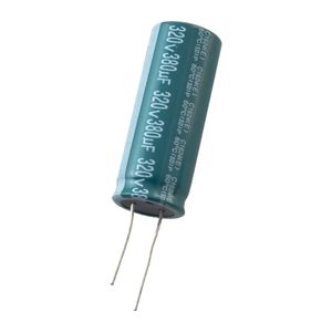 خازن الکترولیتی 380uF / 320V تایوانی مارک TAICON با طول عمر بالا