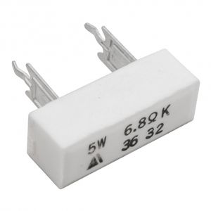 مقاومت آجری 6.8 اهم 5W پکیج CPR05