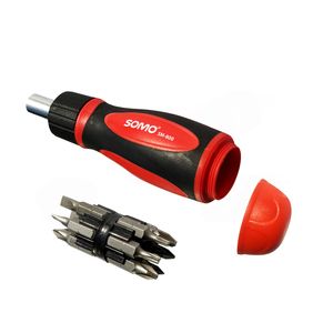 ست پیچ گوشتی جغجغه‌ای 12 عددی سومو مدل SOMO SM-800