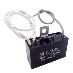 خازن 12uF / 250V دائم کار موتور AC