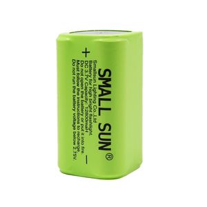 پک 4 عددی باتری لیتیوم یون 3.7v سایز 18650 سرتخت 12800mAh مارک SMALL SUN