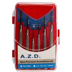 ست پیچ گوشتی ساعتی 6 عددی AZD