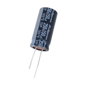 خازن الکترولیتی 150uF / 250V ژاپنی مارک RUBYCON