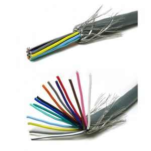 کابل فرمان 3 رشته AWG28 شیلددار - 5 متری