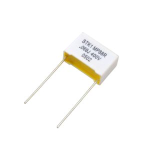 خازن 68nF / 400V MKP مناسب برای فیلترینگ و کوپلاژ سری MP88R آمریکایی مارک STK ELECTRONICS